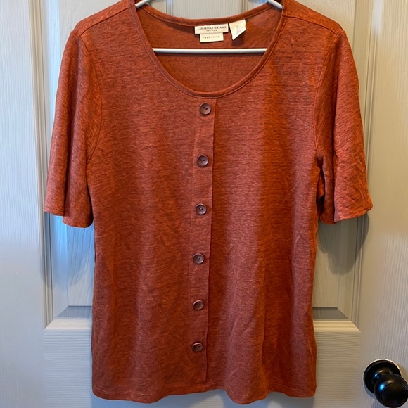 Christian Siriano Tops - Christian Siriano 💯 linen